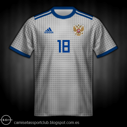 CAMISETAS SPORT RUSIA 2018