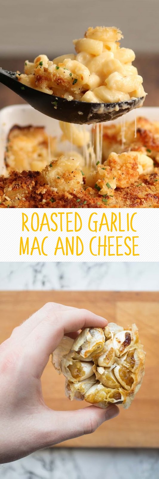 Roasted Garlic Mac and Cheese