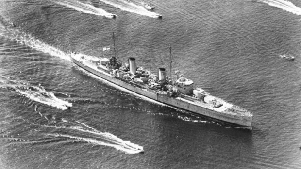 16 April 1940 worldwartwo.filminspector.com HMAS Perth