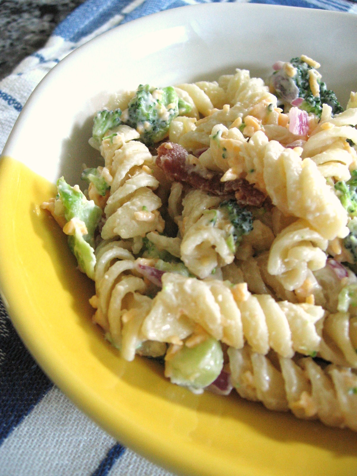 cookin' up north Broccoli Bacon Pasta Salad