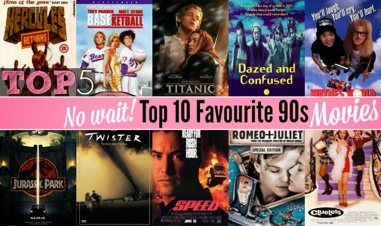 tæppe Mellem dialog Top 5, no wait! Top 10 Favourite 90s Movies // Entertainment