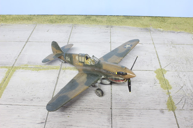 Hasegawa P-40E 1/48. Hasegawa P-40E 1/48.