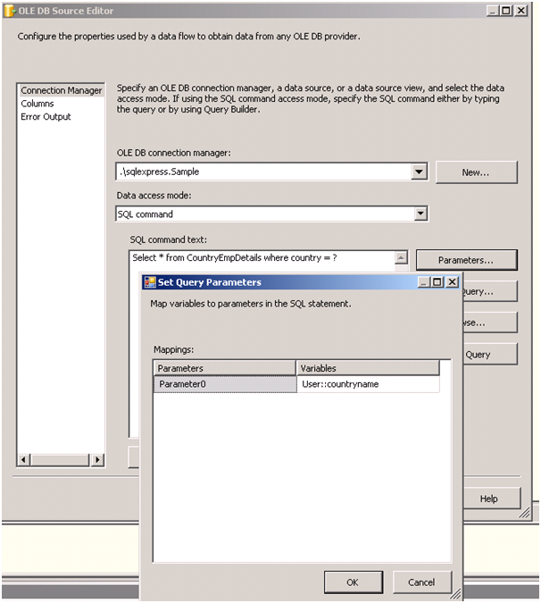 Sql Rowset sql_ssis: use of rowset destination in SSIS