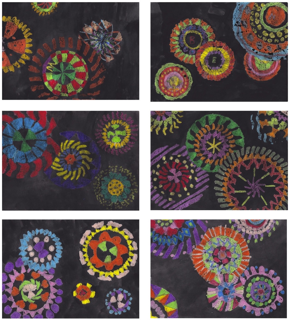 The Rolling Artroom Oil Pastel Resist, 4th6th Grade