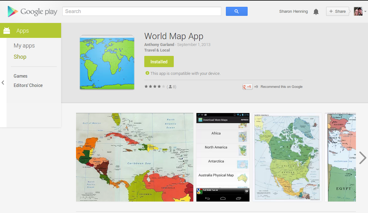World Map App For Windows 