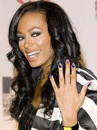 Solange knowles nails aet designs