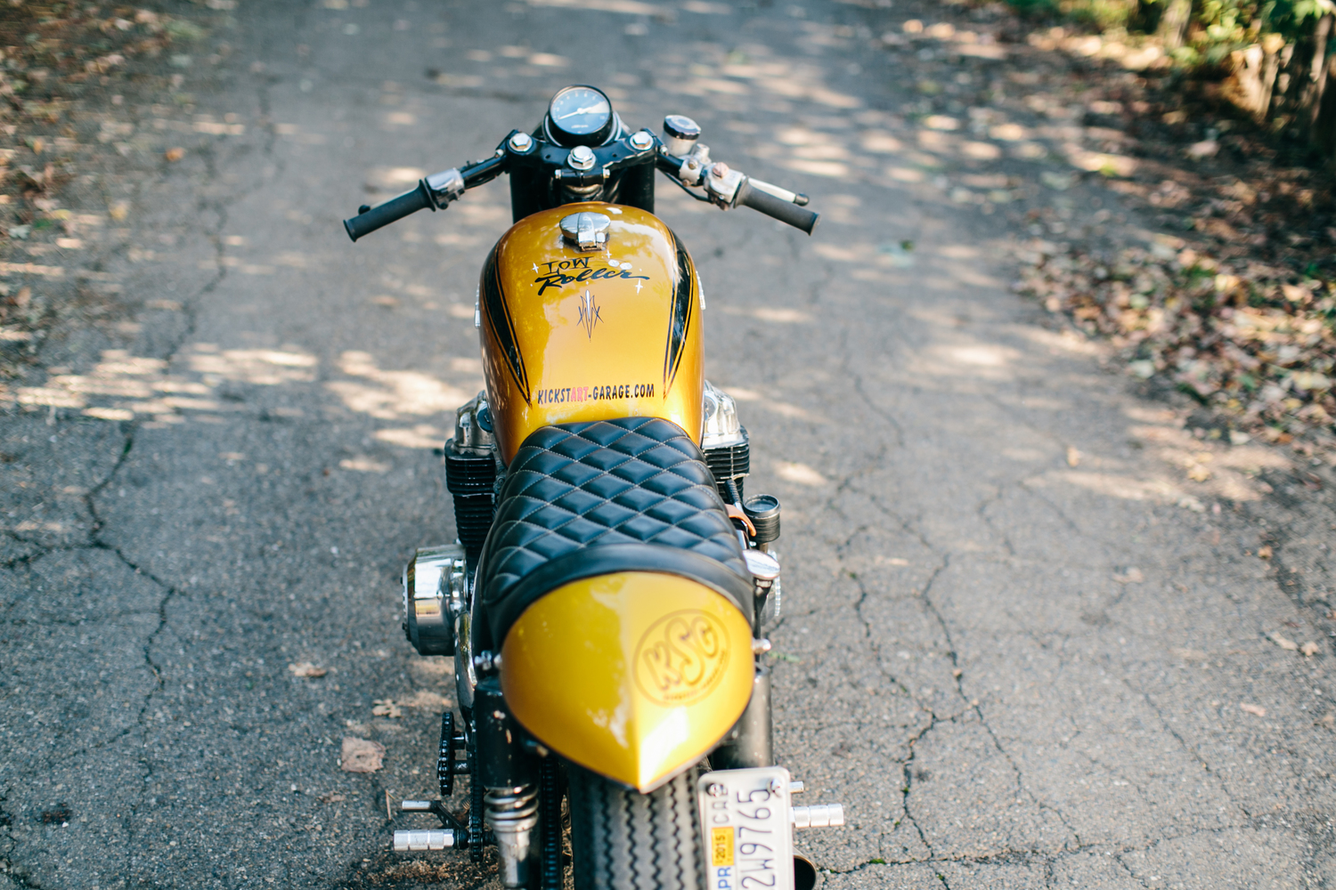 Hell Kustom Honda CB750 By Kickstart Garage
