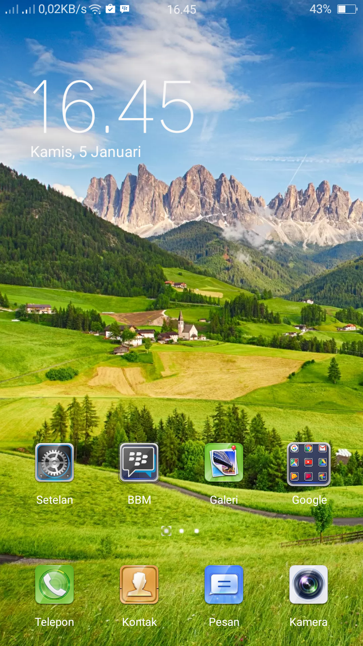 Cara Menampilkan Persentase Baterai Oppo A37 Neo 9