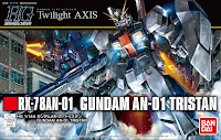 Carátula de la caja del RX-78AN-01 Gundam AN-01 "Tristan"