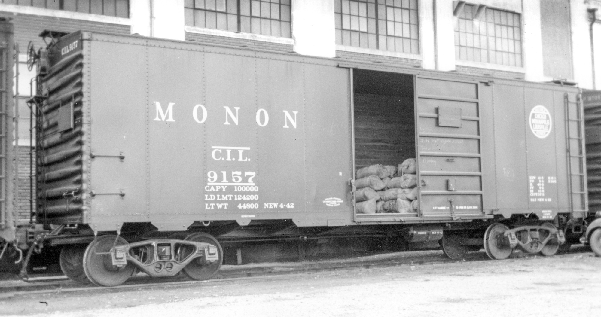 Prototype Railroad Topics When is a Monon Box Car not a Monon Box Car?