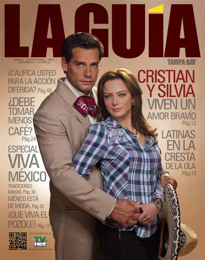 Telenovelas y Estrellas Fotos Cristian de la Fuente y Silvia Navarro en portada de La Guia Telenovelas y Estrellas Fotos Cristian de la Fuente y Silvia Navarro en portada de La Guia
