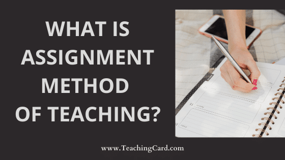 assignment definition in teaching