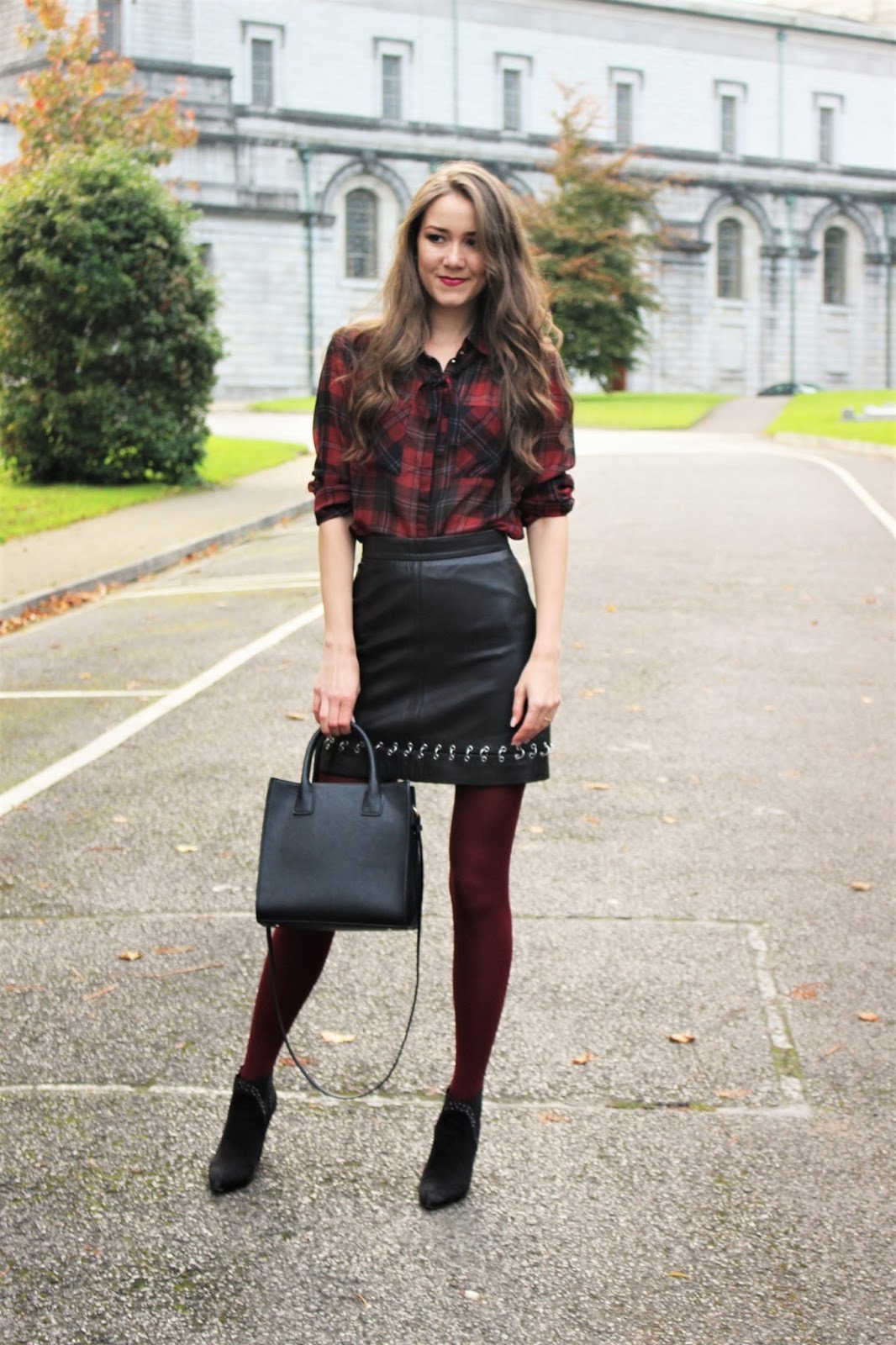 OOTD 61 / TIPS 2 :: Burgundy Fall Outfit : Tips How to Rock Colorful ...