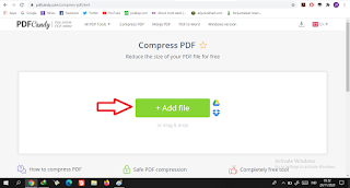 Cara Kompres PDF Online dengan PDF Compresor