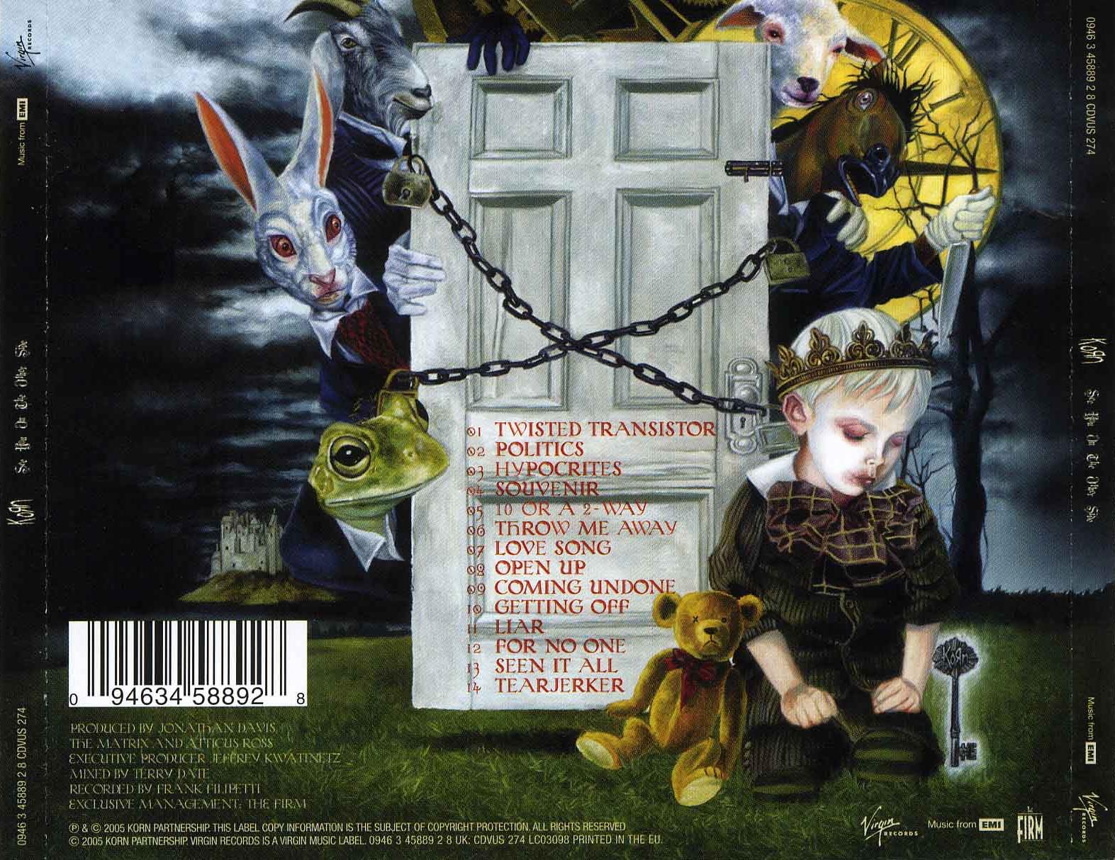 Classic Rock Covers Database Korn See You on the Other Side (2005)