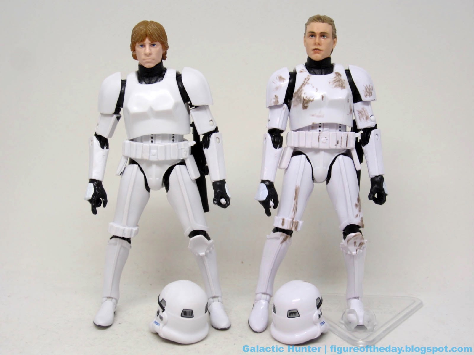 Details about  / Star Wars Replacement Luke Skywalker In Stormtrooper Outfit Blaster
