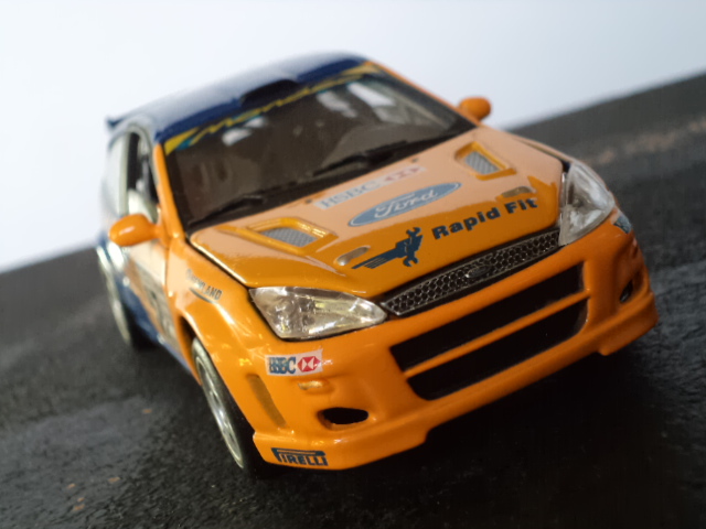Burago Ford Focus WRC N°12 1/18 - Boîte - Modèle Rallye 2000