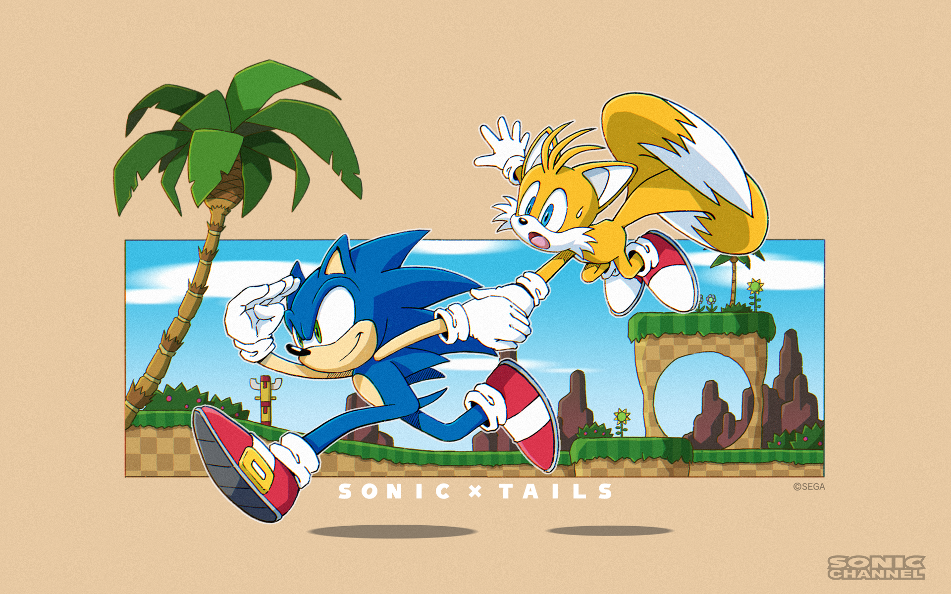 La casita de Amy Rose: FONDO SC: Sonic x Tails.