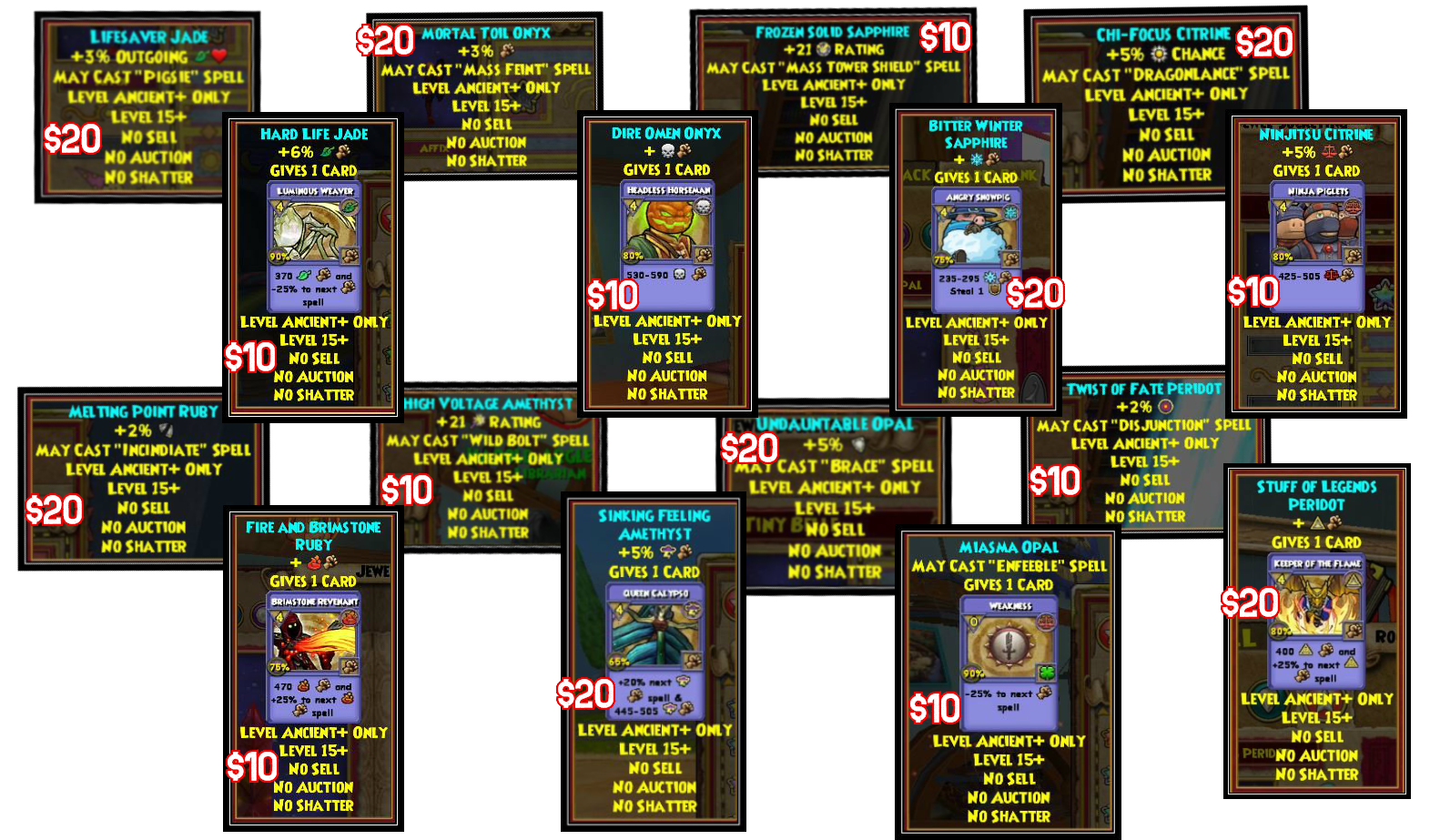 Stars of the Spiral Guide to Kroger/Safeway Pet Jewels including Videos!