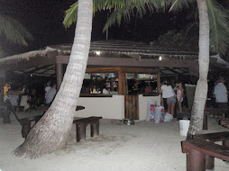 The beach bar