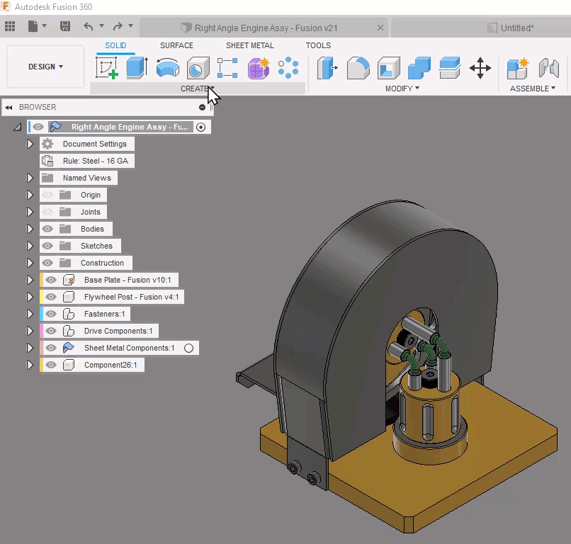 autodesk fusion 360 assembly