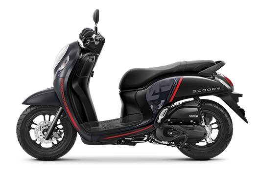 All new Scoopy Sporty Black