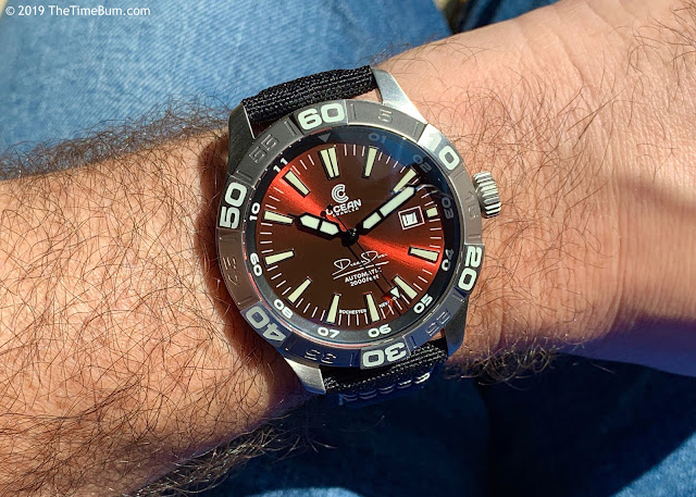 Ocean Crawler Dream Diver red wrist