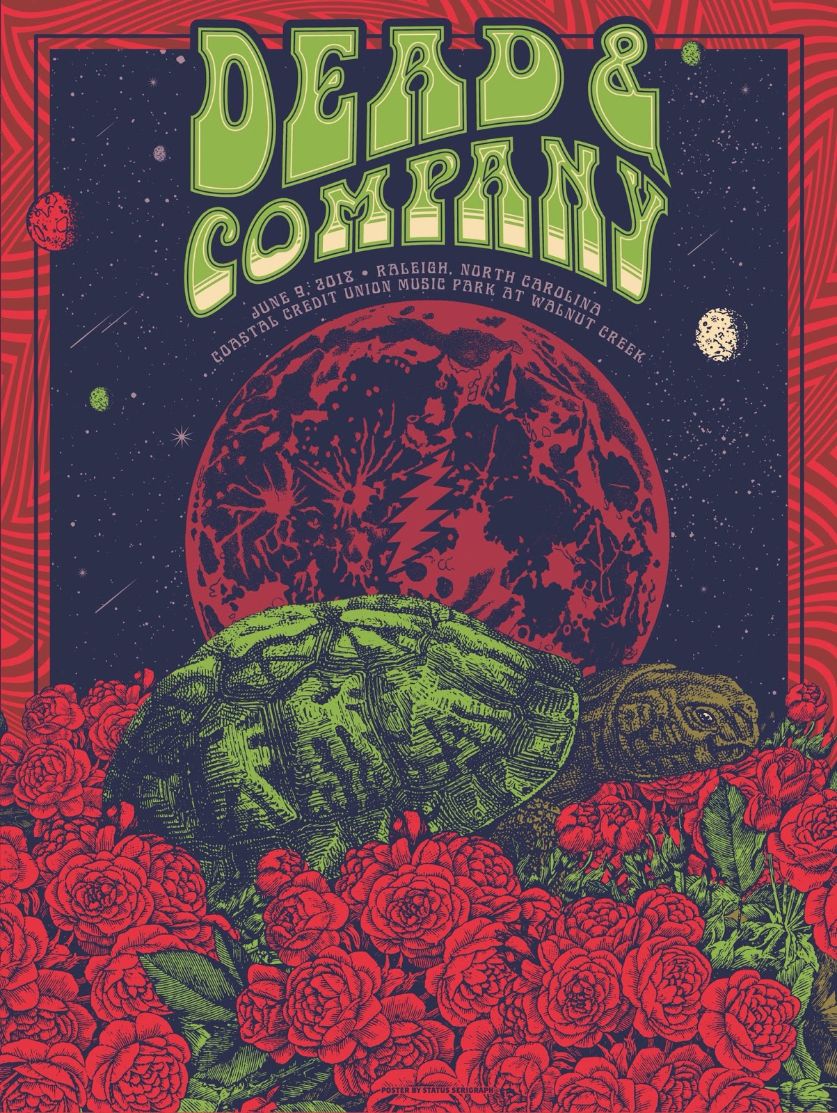 dead and company 2018 tour shirts