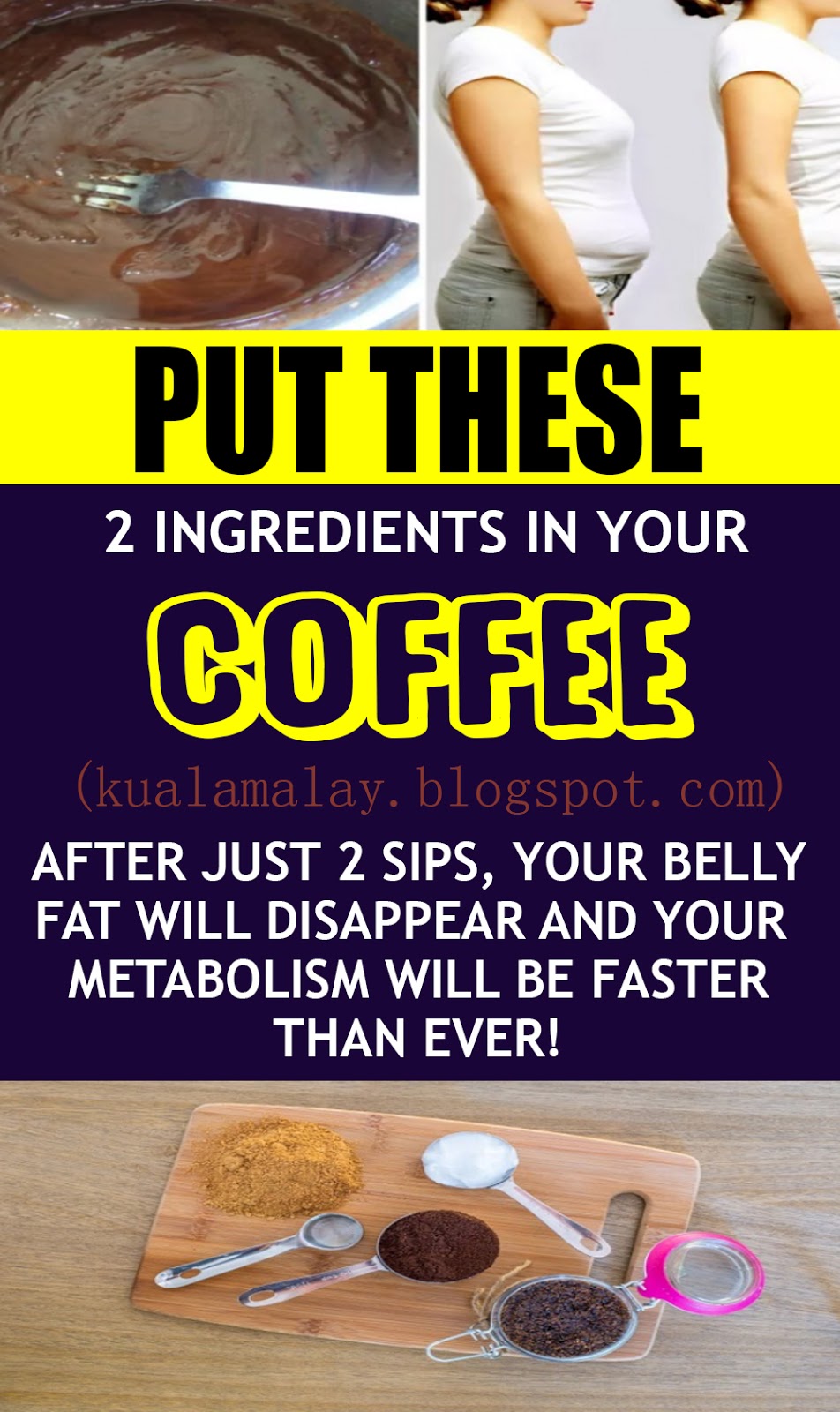 Put These 2 Ingredients in Your Coffee. After Just 2 Sips, Your Belly