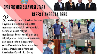Reses 1 Anggota DPRD Provinsi Sulawesi Utara