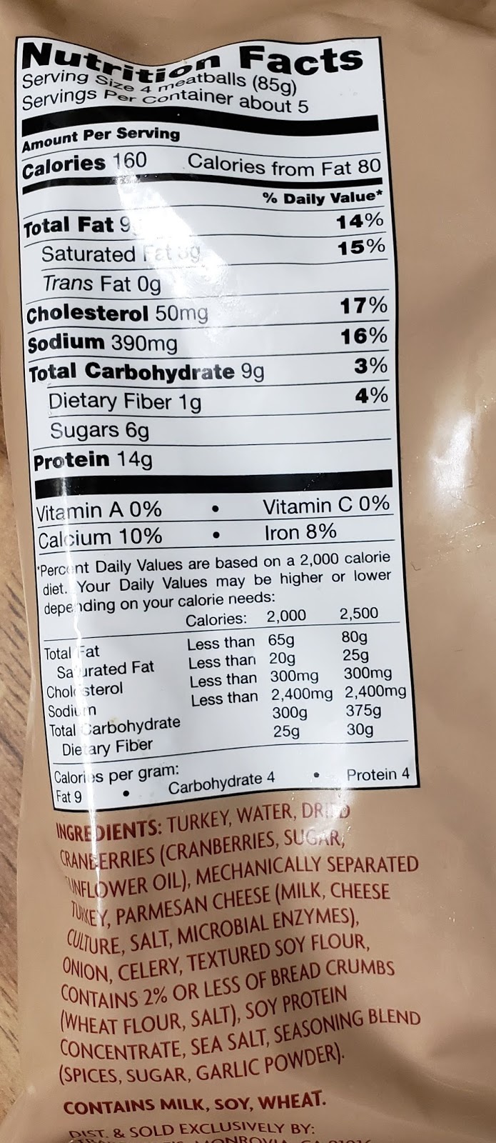 What's Good at Trader Joe's? Trader Joe's Turkey Cranberry Meatballs