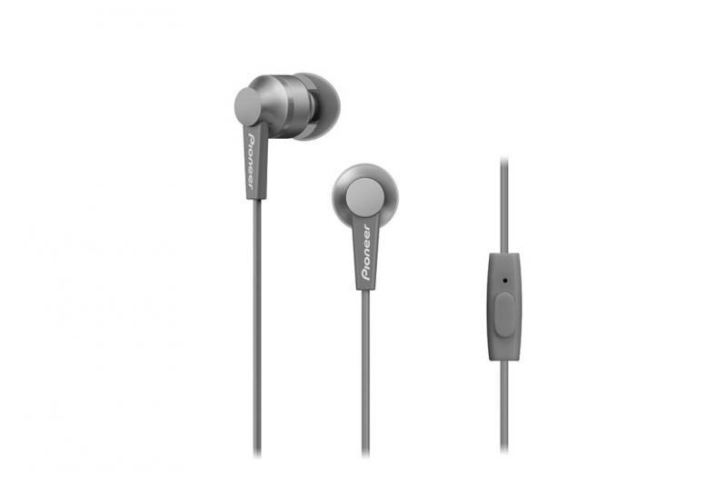 Tai nghe Pioneer nhét tai có mic SE-C3T(H)CU Xám