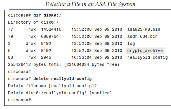 Networxpedia: File System of Cisco ASA