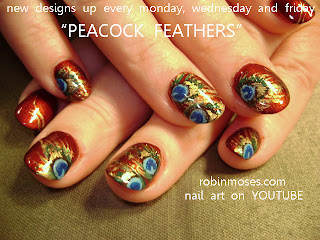 peacock nail art design, peacock nails, pink peacock nails, pink peacock, bird nail, peacock feather nail, peacock feather design, green peacock nail, peacock nail, peacock nail design