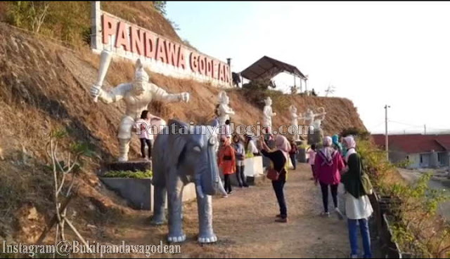 wisata bukit pandawa godean sleman,Jogjakarta