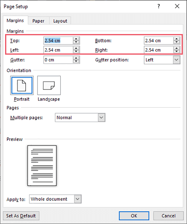 Cara Mengatur Ukuran dan Margin Kertas di Microsoft Word