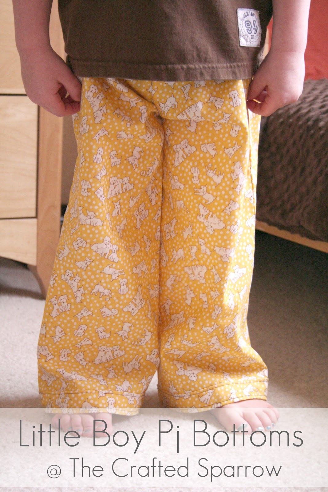 Vintage Style Pajama Pants The Crafted Sparrow