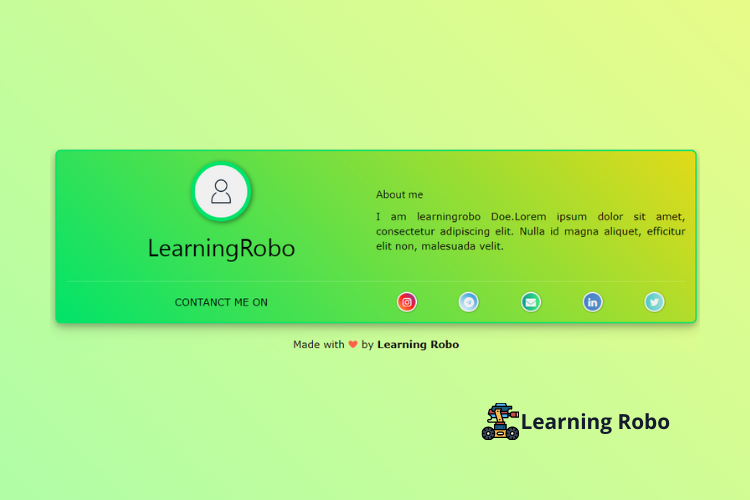 Id Card Html