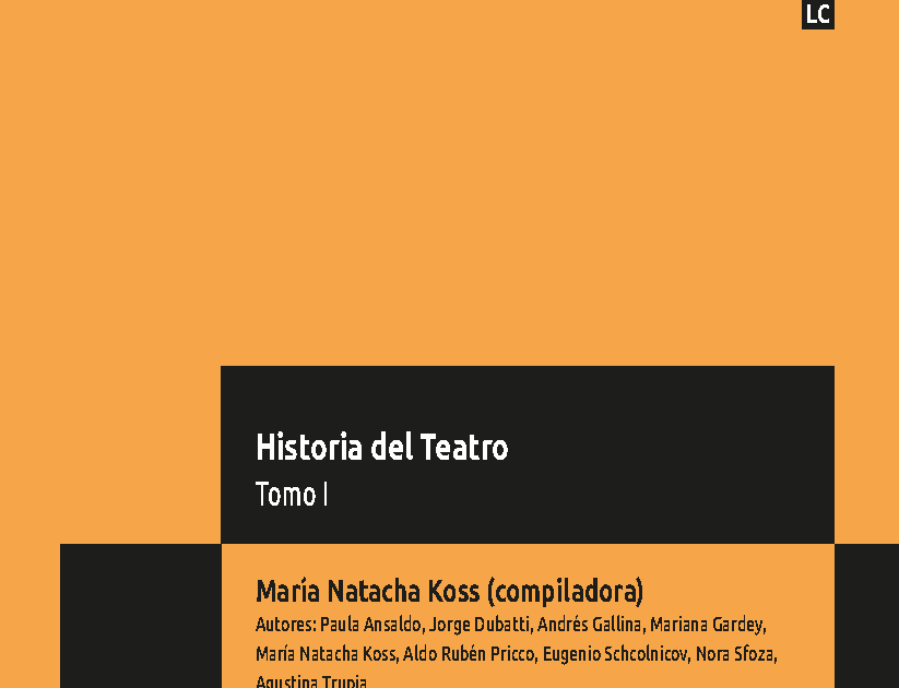 Historia del Teatro (UBA)