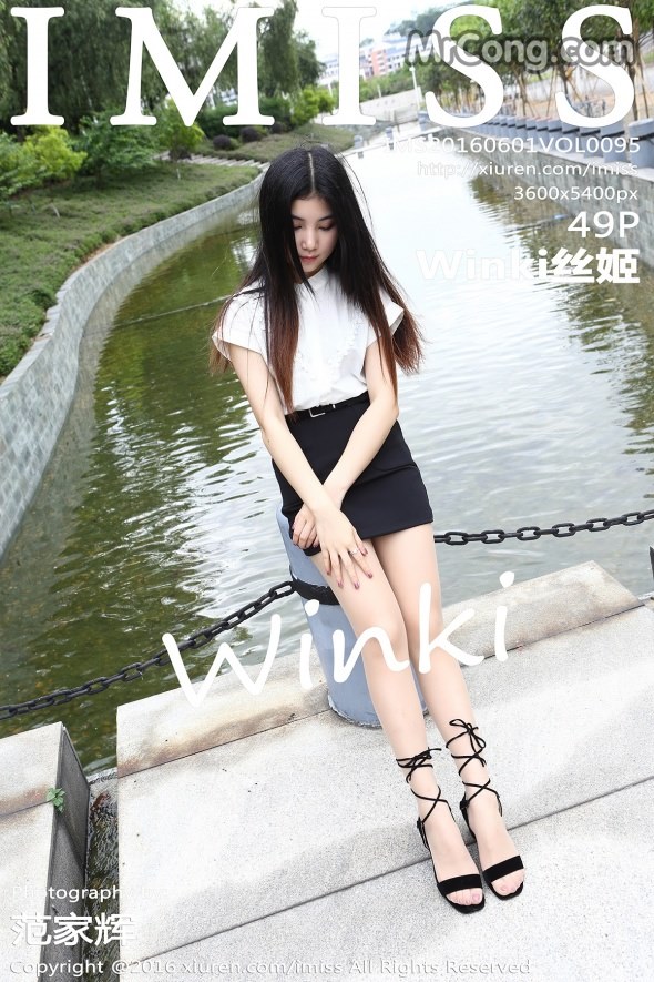 IMISS Vol.095: Winki Model (絲 女郎) (50 photos)