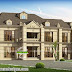 Big Colonial model 6 bedroom house plan