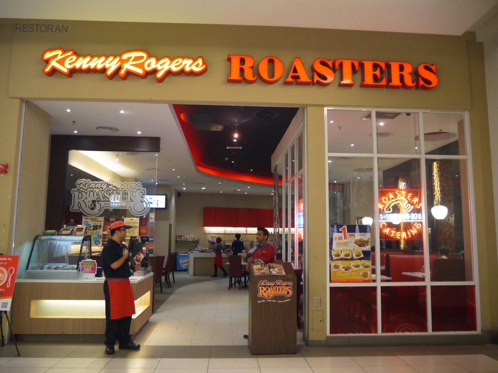 EVERGREEN LOVE Kenny Rogers ROASTERS Treats Guests To Delicious