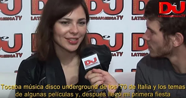 DJ Nina Kraviz, DJ Rusa. Top 100. Entrevista en Argentina, 2013, para DJMAG LatinoamericaTV.