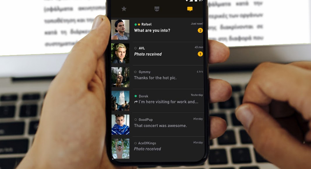GRINDR WEB APP LANÇA "VERSÃO ESCRITÓRIO" PRA VOCÊ RECEBER MENSAGENS NO