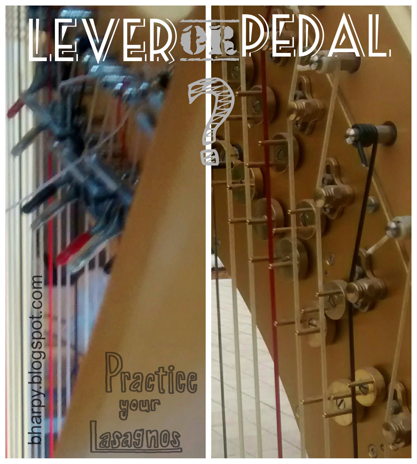 Practice Your Lasagnos Harps Lever or Pedal?