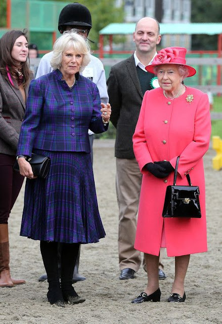 Queen Elizabeth and Camilla, Duchess of Cornwall