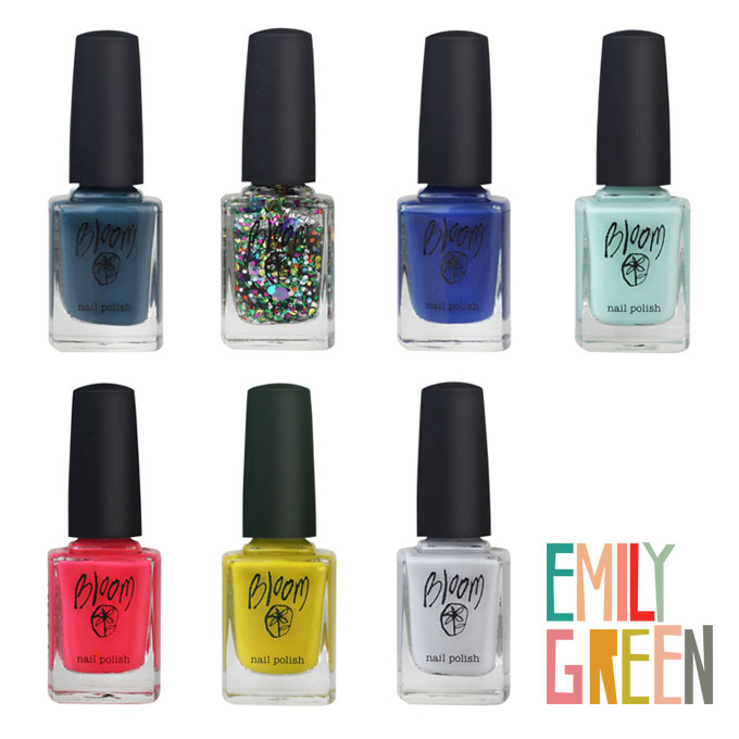 pottymouthmama: Emily Green X Bloom Cosmetics:: New Collection