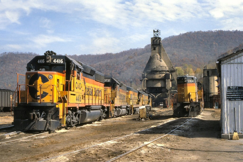 Towns and Nature Hinton, WV C&O Coaling and Interlock Towers