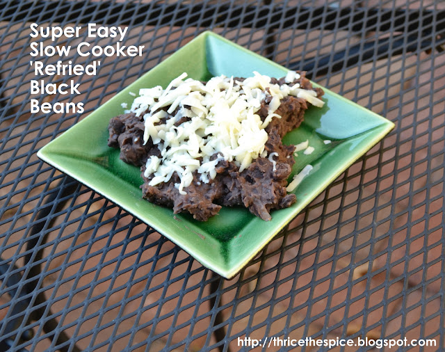 ThriceTheSpice Super Easy Slow Cooker 'Refried' Black Beans