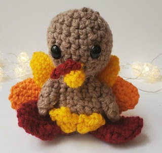 PATRON GRATIS PAVO AMIGURUMI 47972 🦃